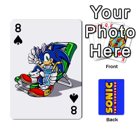 Sonic By Cheesedork Front - Spade8