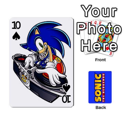 Sonic By Cheesedork Front - Spade10
