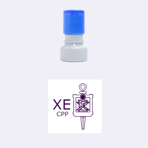 Chi Epsilon Stamp By Eddie Vega 1.12 x1.12  Stamp