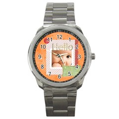 hello - Sport Metal Watch