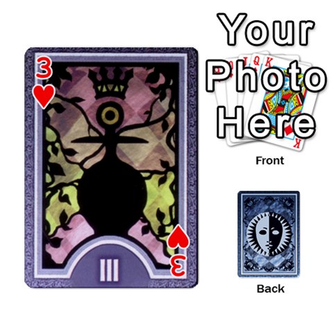 Persona Playing Cards By Anon Front - Heart3