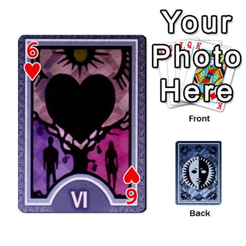 Persona Playing Cards By Anon Front - Heart6