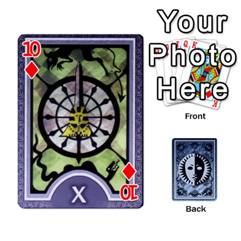 Persona Playing Cards By Anon Front - Diamond10