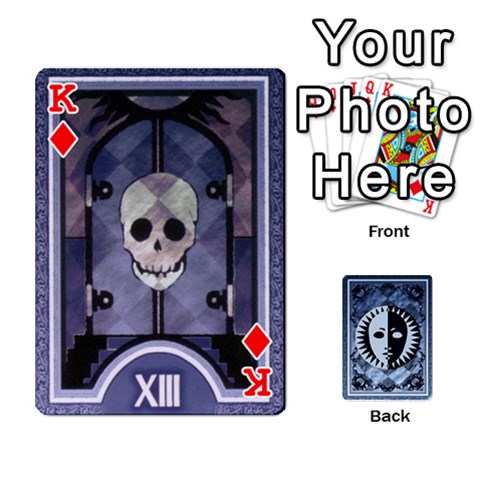 King Persona Playing Cards By Anon Front - DiamondK