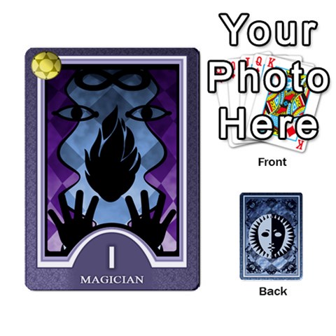 Ace Persona Playing Cards By Anon Front - DiamondA