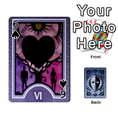 Persona Playing Cards By Anon Front - Spade6