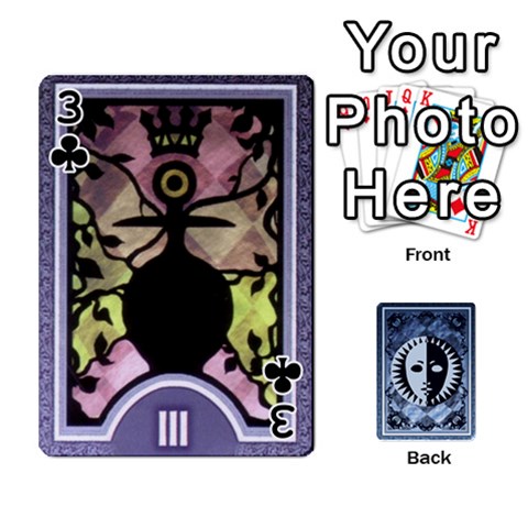 Persona Playing Cards By Anon Front - Club3