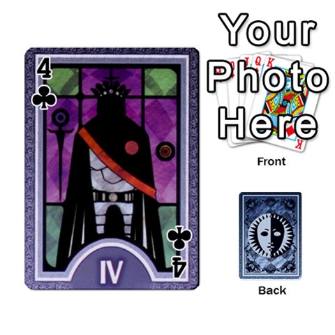 Persona Playing Cards By Anon Front - Club4