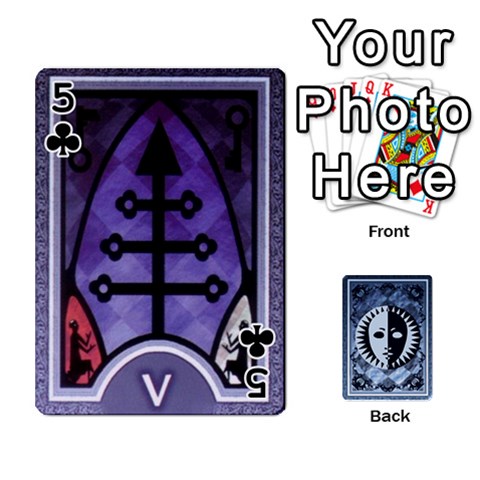 Persona Playing Cards By Anon Front - Club5