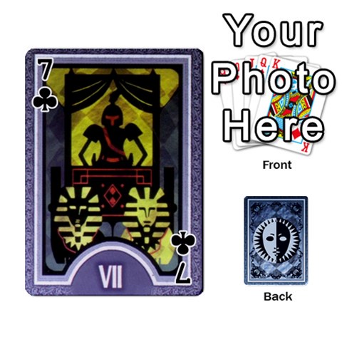 Persona Playing Cards By Anon Front - Club7
