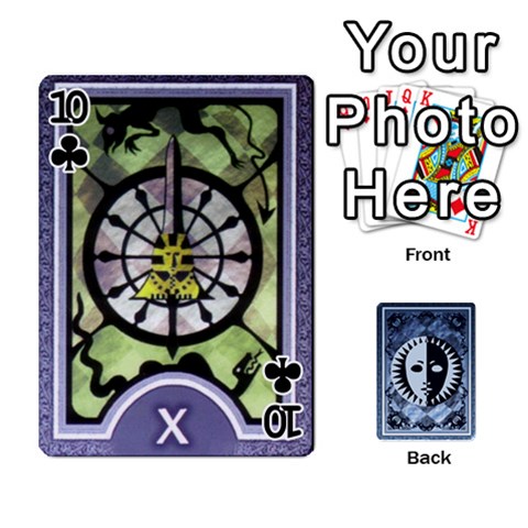 Persona Playing Cards By Anon Front - Club10