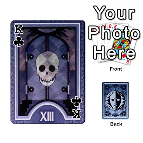 King Persona Playing Cards By Anon Front - ClubK