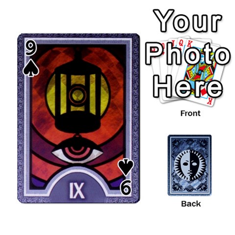 Persona Playing Cards By Anon Front - Spade9