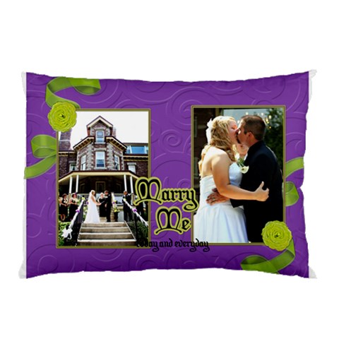Wedding Pillow By Patricia W 26.62 x18.9  Pillow Case