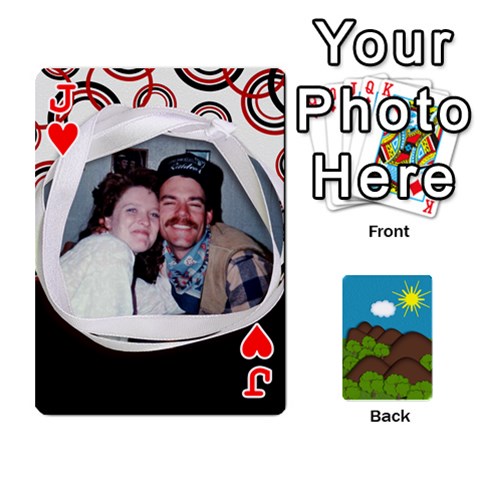 Jack Family Cards By Cassie White Front - HeartJ