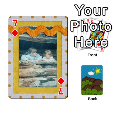 Family Cards By Cassie White Front - Diamond7