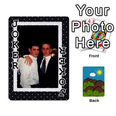 Family Cards By Cassie White Front - Joker1