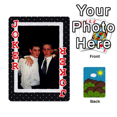 Family Cards By Cassie White Front - Joker2