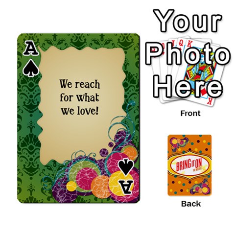 Ace Bio Playing Cards 54 Final By Pat Kirby Front - SpadeA
