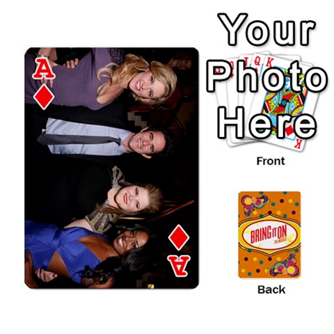 Ace Bio Playing Cards 54 Final By Pat Kirby Front - DiamondA