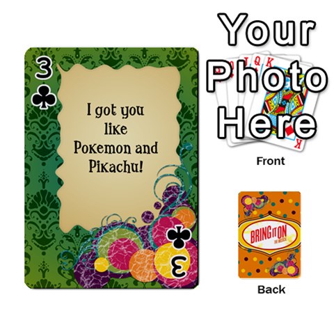 Bio Playing Cards 54 Final By Pat Kirby Front - Club3