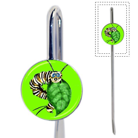 Stripped Caterpillar Book Mark By Missy Front