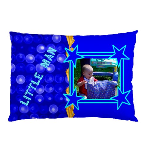 Little Man Pillow Case By Kim Blair 26.62 x18.9  Pillow Case