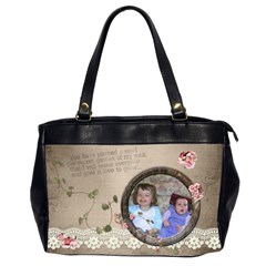 French Garden Vol1 - Oversize Handbag (2sides)  - Oversize Office Handbag (2 Sides)