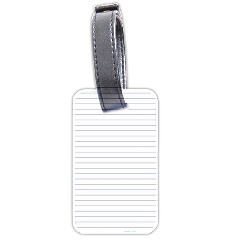 Chinatown Luggage Tag By Leandra Jordan Back