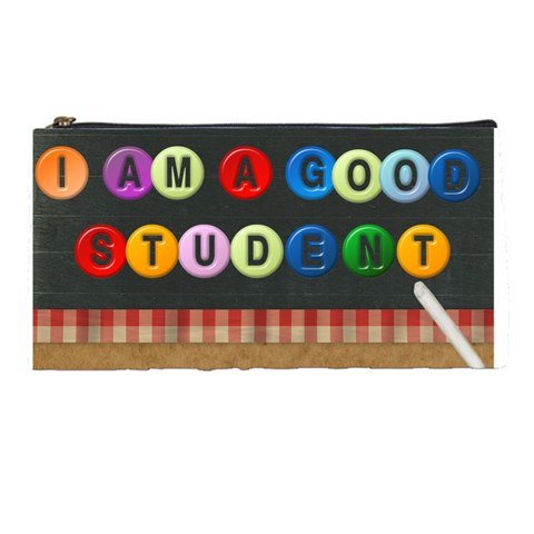 Homework Pencil Case Back By Malky Front