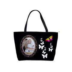 Butterfly Design Classic Shoulder Handbag