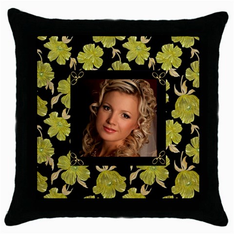 Our Poppy Throw Pillow By Deborah Front