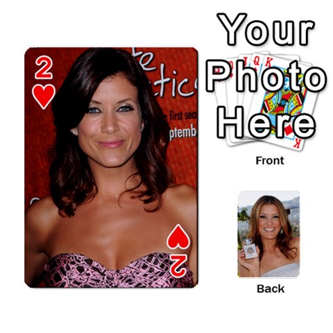 Kate Playing Cards By Karen Front - Heart2