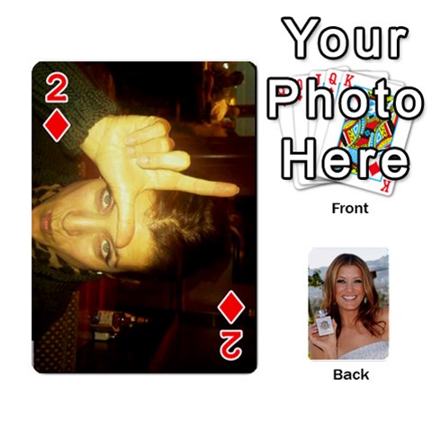Kate Playing Cards By Karen Front - Diamond2