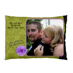 wedding pillow - Pillow Case (Two Sides)