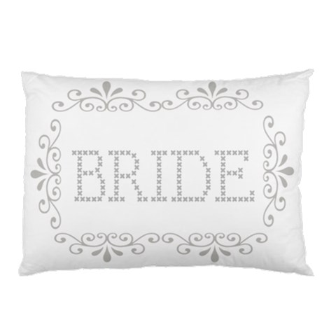 Bride Pillow Case By Kim Blair Front