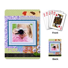 flower - Playing Cards Single Design (Rectangle)