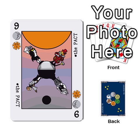 The Decktet Front - Heart6
