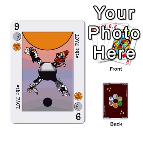 The Decktet Front - Heart6