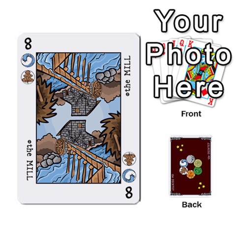 The Decktet Front - Heart8