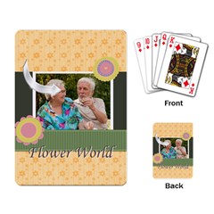 flower - Playing Cards Single Design (Rectangle)