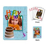 happy birthday - Playing Cards Single Design (Rectangle)