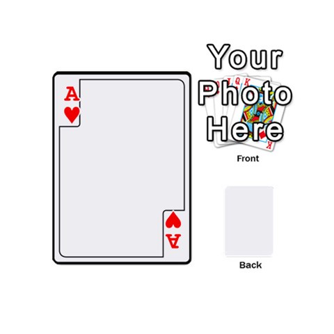 Ace Card Template By K Kaze Front - HeartA