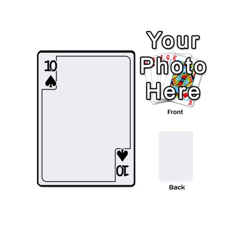 Card Template By K Kaze Front - Spade10