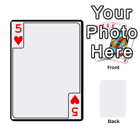 Card Border Front - Heart5