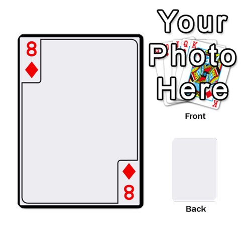 Card Border Front - Diamond8