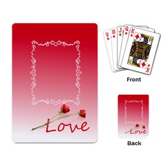 love - Playing Cards Single Design (Rectangle)