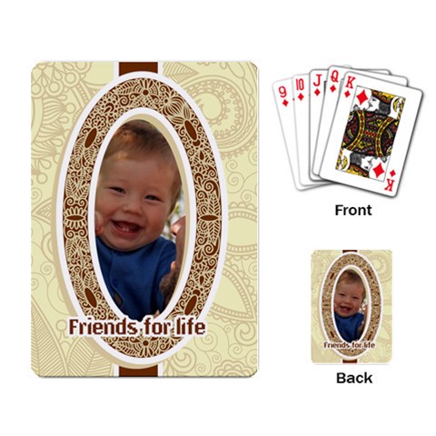 Friends Of Life By Divad Brown Back