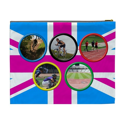 The Games Cosmetic Bag (xl) By Deborah Back