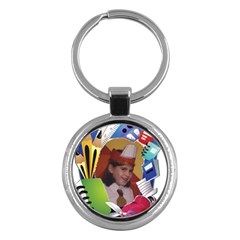 sara key chain - Key Chain (Round)